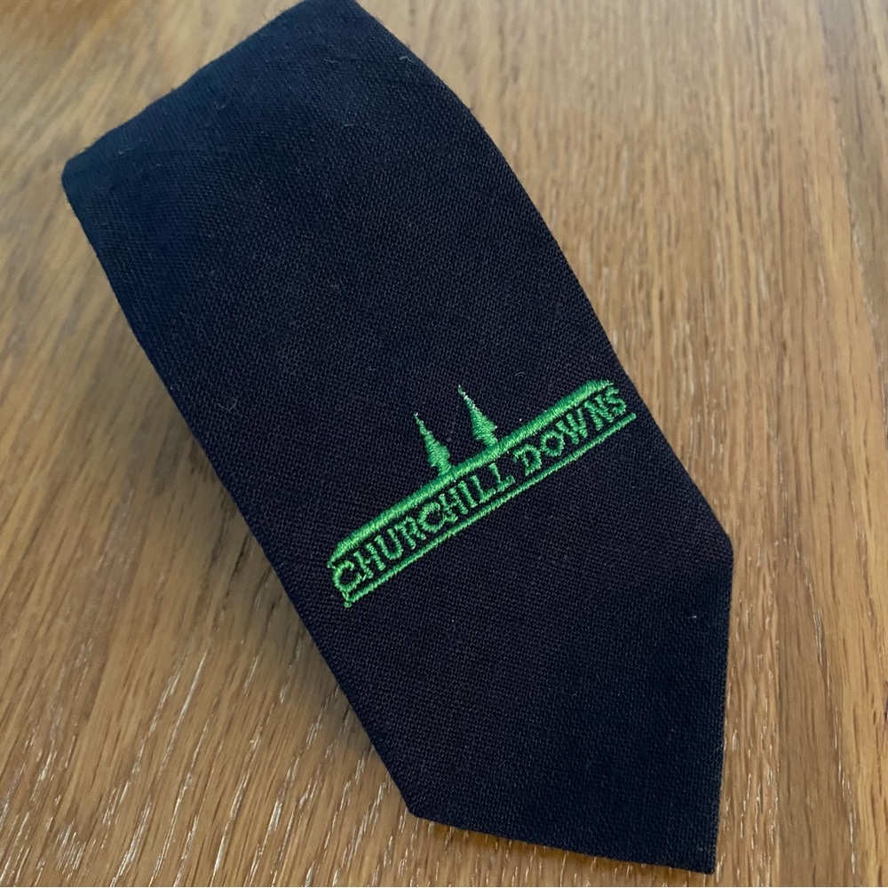 Vintage Churchill Downs necktie